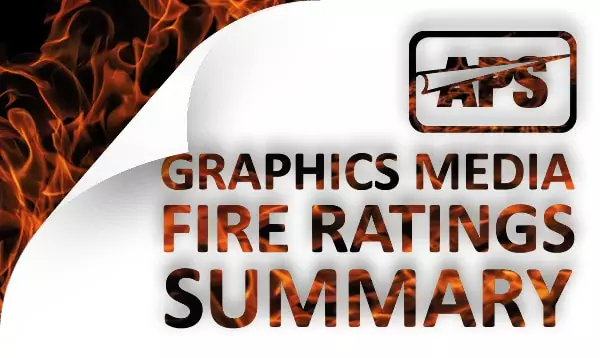 Graphics Media Fire Rating Summary
